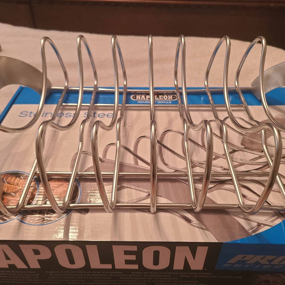 Napoleon Stainless Steel Rib Rack - Picture 2 of 5